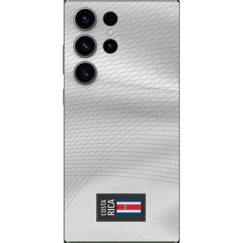 Costa Rica Soccer Flag Galaxy S25 Ultra Skin